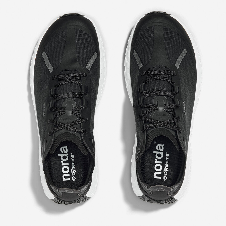 chaussures de trail pour hommes - noires 001a