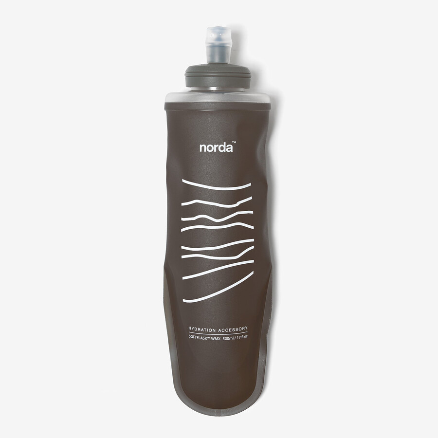 gourde isotherme softflask wmx 500 ml - brun quartz fumé
