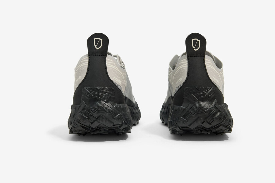 chaussures de trail pour femmes - gris étain 001a