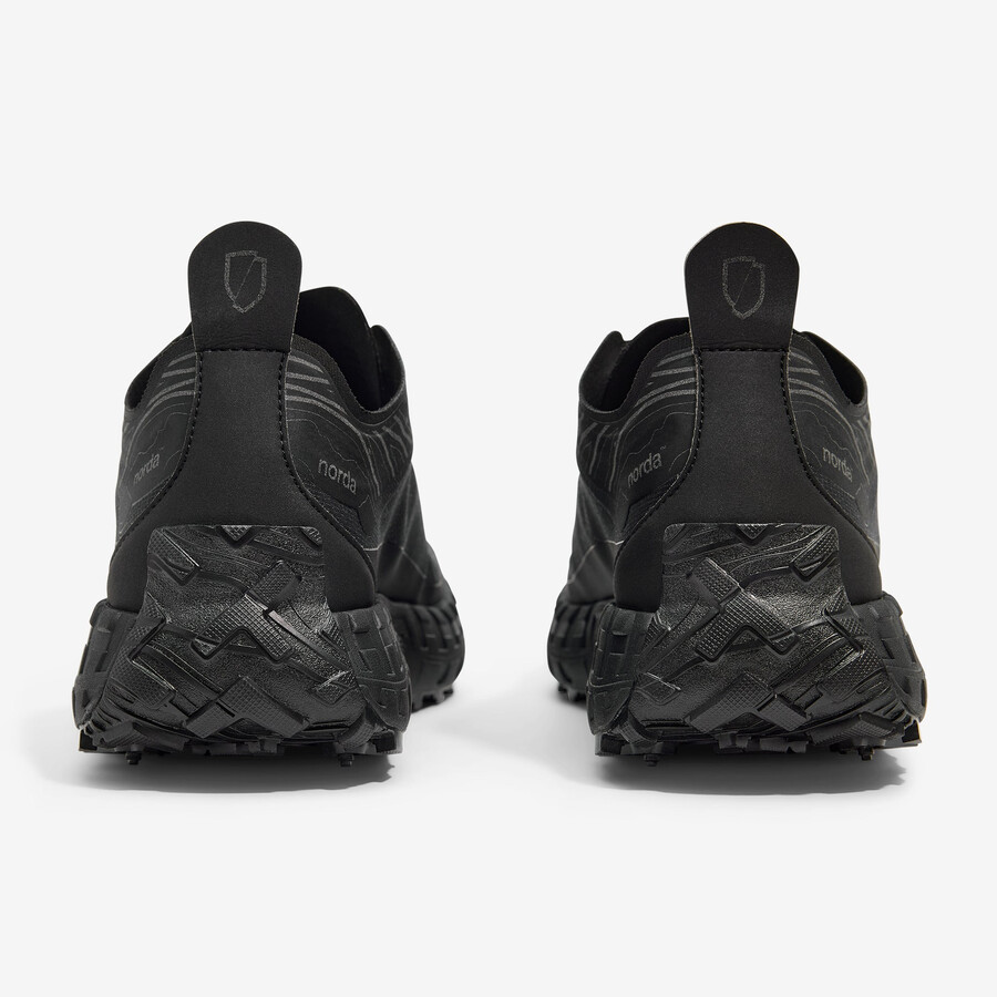 chaussures de trail pour femmes - noir furtif 001a