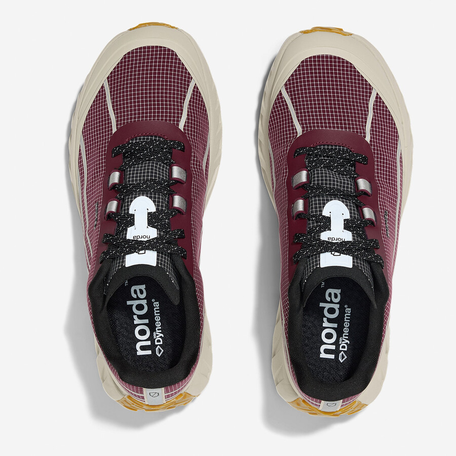 chaussures de trail pour femmes - amarante 002